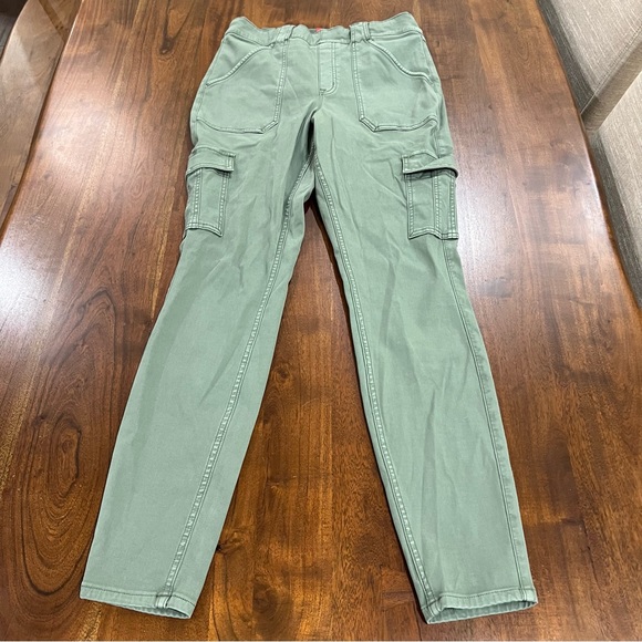 Spanx Stretch Twill Ankle Cargo Pants Size XL - Picture 2 of 6